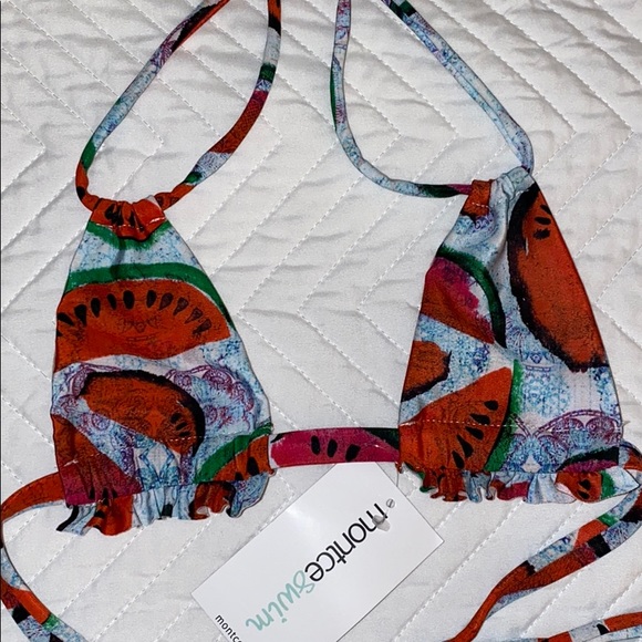 Montce Other - Montce Solo Ruffle Bikini Top